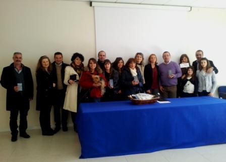 vincitori con i rappresentanti dellOutlet 3