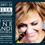Irene Grandi al Sicilia Outlet Village