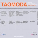 CALENDARIO TAOMODA 2016 DEFINITIVO