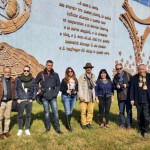 I fotografi - coordinati da Antonio Parrinello - coinvolti nel progetto davanti la Porta della Bellezza con Presti e Reza