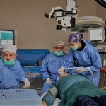 i dott. Zagari in sala operatoria