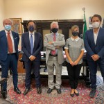 Incontro presidente Tribunale Catania Francesco Saverio Maria Mannino