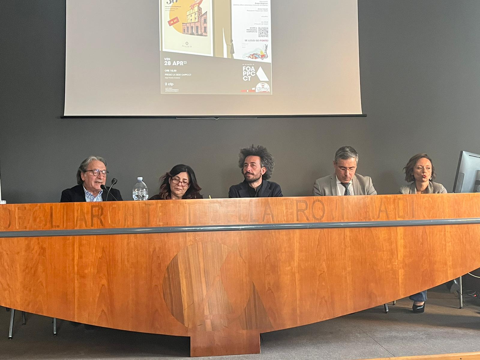 Architemi - da sx Scannella, Carulli, Greco, Bisignani, Bonanno