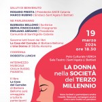 Locandina "La donna nella società del terzo millennio"