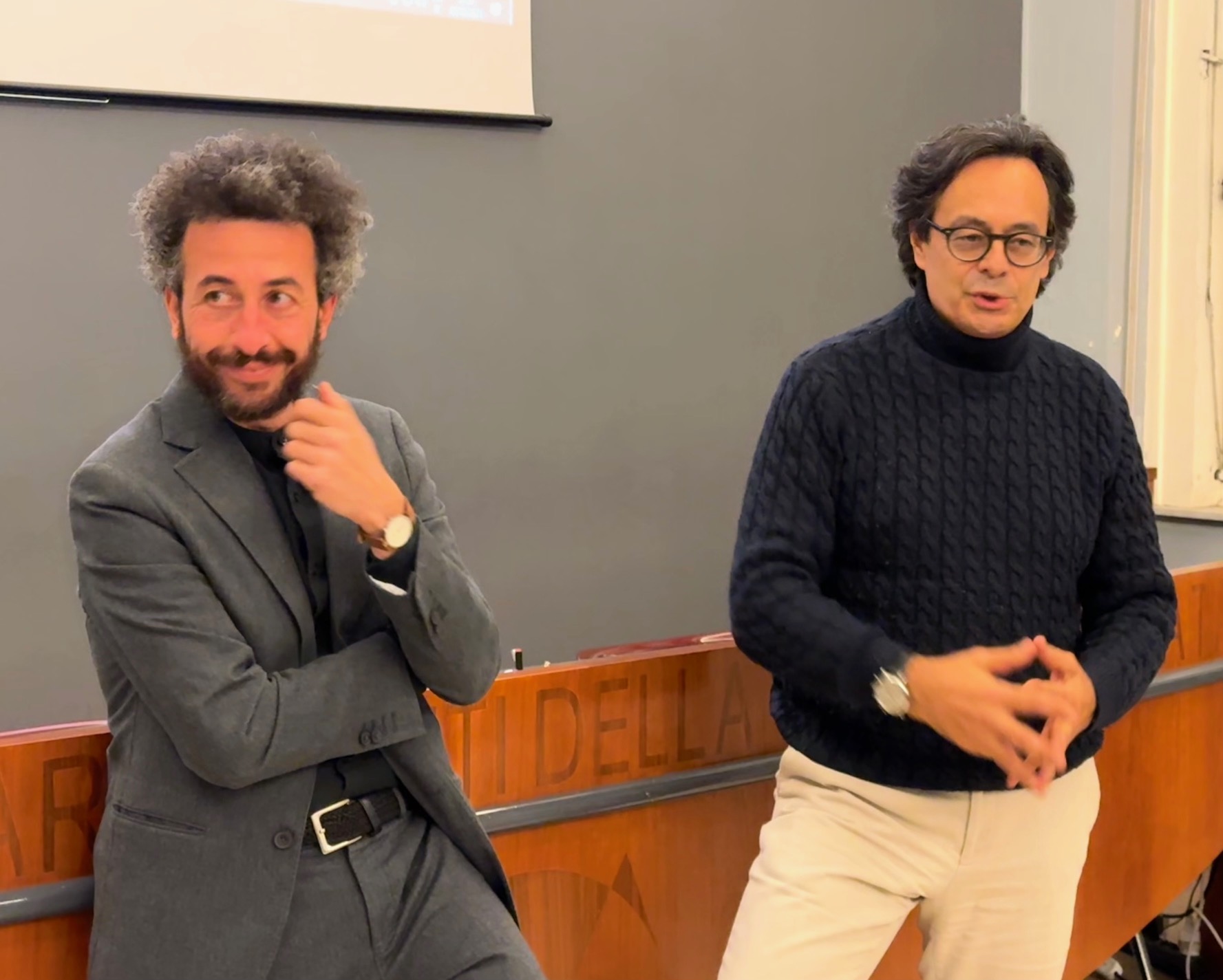 Sebastian Carlo Greco e Mauro Scaccianoce