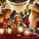 Cena con babbo natale
