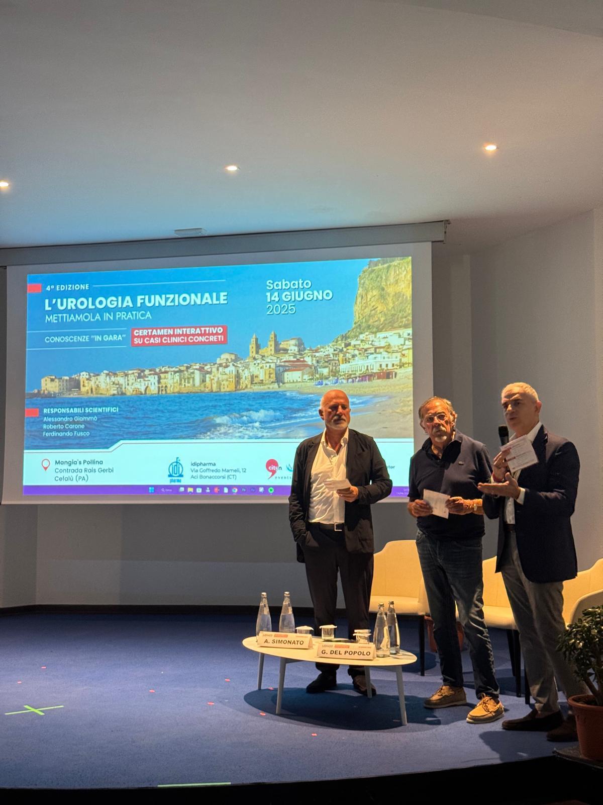 responsabili scientifici_da sx giammò carone fusco