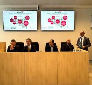 da sx Vigneri Carnaghi Giuffrida Ferrau Repici_Commissione_Premio Ricerca Oncologica 2025_FHS
