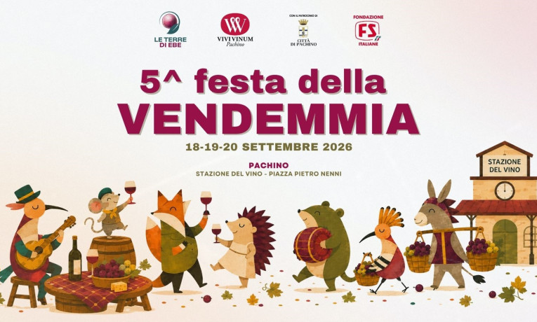 SUI BINARI DEL VINO LA V° FESTA DELLA VENDEMMIA A PACHINO