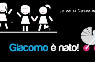 E’ NATO GIACOMO! AUGURI AD ASSIA E RICCARDO