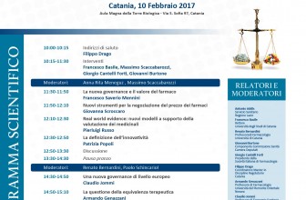 FARMACEUTICA, DA CATANIA LE PROPOSTE PER UNA NUOVA GOVERNANCE IN ITALIA