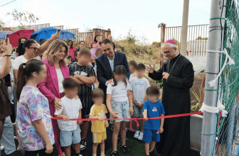 TRAPPETO NORD, INAUGURATO IL CAMPETTO DELL’HUB “PUNTO A CAPO” RENNA: «SPORT, GIOCO E CONDIVISIONE, STRUMENTI DI EDUCAZIONE, FRATERNITÀ E SPERANZA»
