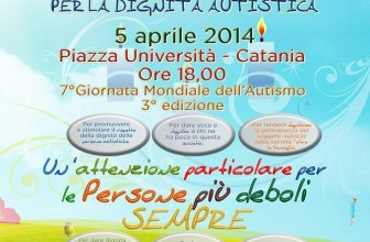 CATANIA, FIACCOLATA PER L’AUTISMO