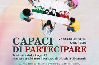 Strage di Capaci, domani manifestazione nel piazzale antistante il Palazzo di Giustizia di Catania