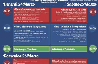 “FESTA DI PRIMAVERA” TELETHON: IL PROGRAMMA DEGLI EVENTI