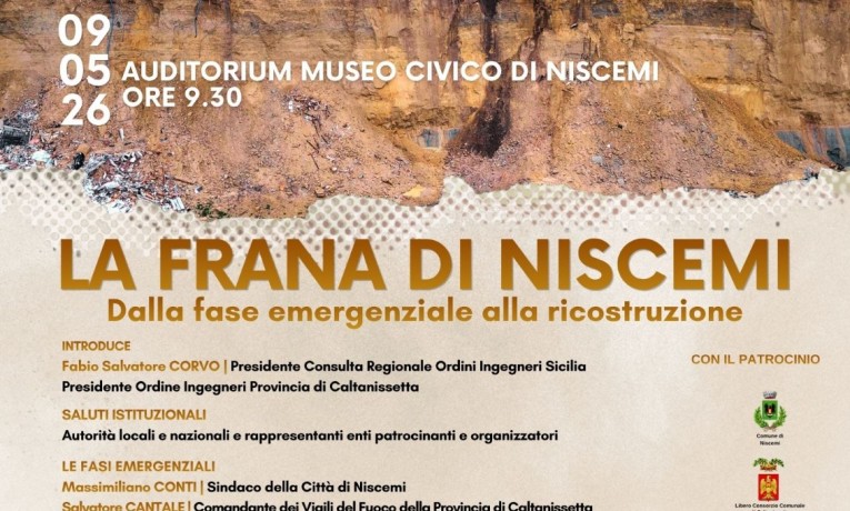 NISCEMI, LE INCERTEZZE SULLA ZONA ROSSA: AL CENTRO DUBBI E RISCHI SULLA RICOSTRUZIONE POST FRANA