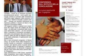 FONDAZIONE INGEGNERI CT – Comunica (febbraio 2011)