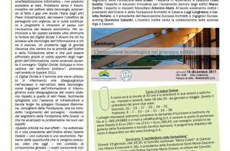 FONDAZIONE INGEGNERI CT – Comunica (dicembre 2011)