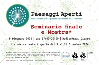 Rigenerazione urbana: in Sicilia Paesaggi Aperti alla comunità