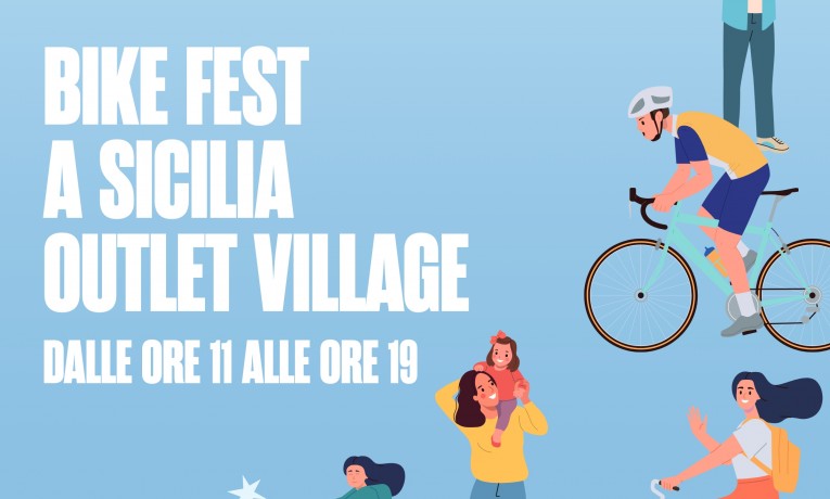 Sicilia Outlet Village: mountain bike e free style tra 170 negozi di brand nazionali e internazionali