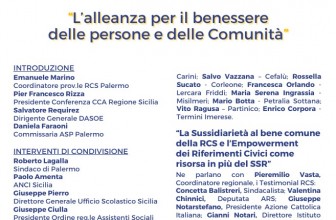 Sanità: a Palermo Prima Conferenza di RCS
