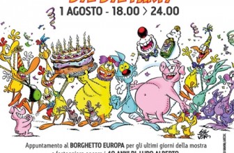 LUPO ALBERTO, FESTA CON I COSPLAY