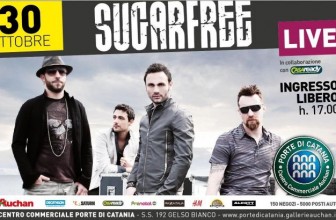 SUGARFREE, LIVE ALLE “PORTE DI CATANIA”